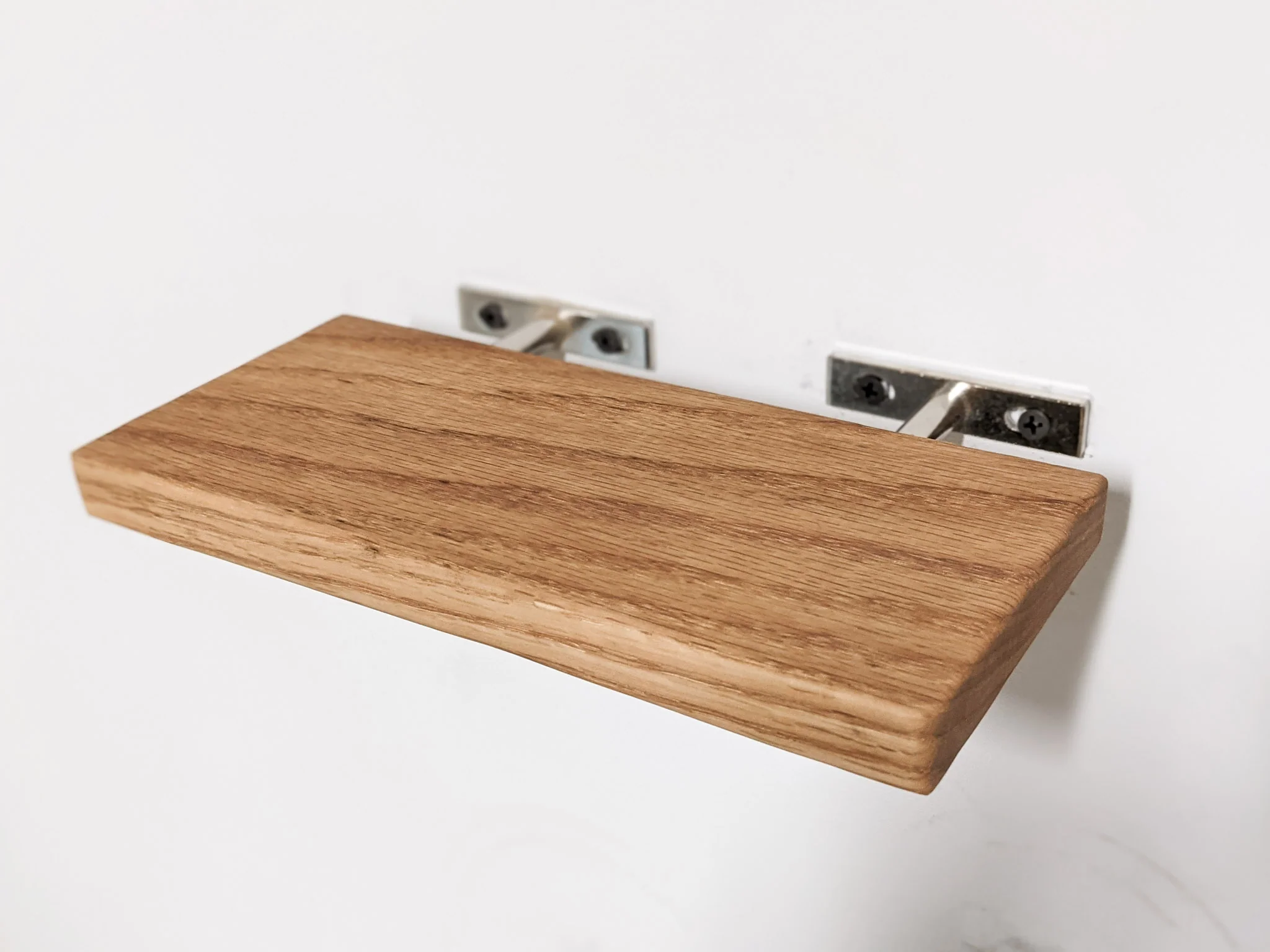 Thin Oak Floating Shelf in 6" to 36" lengths - Image 4