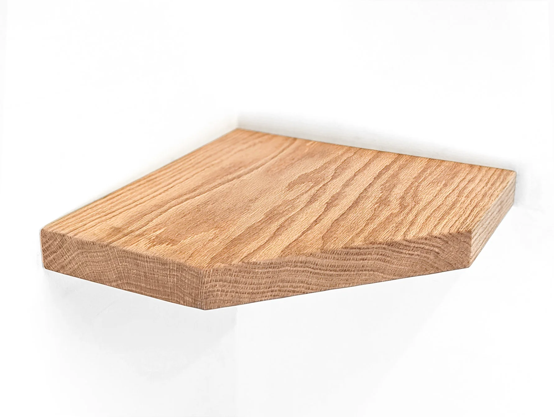 Corner Shelf with Visible Bracket - Image 6