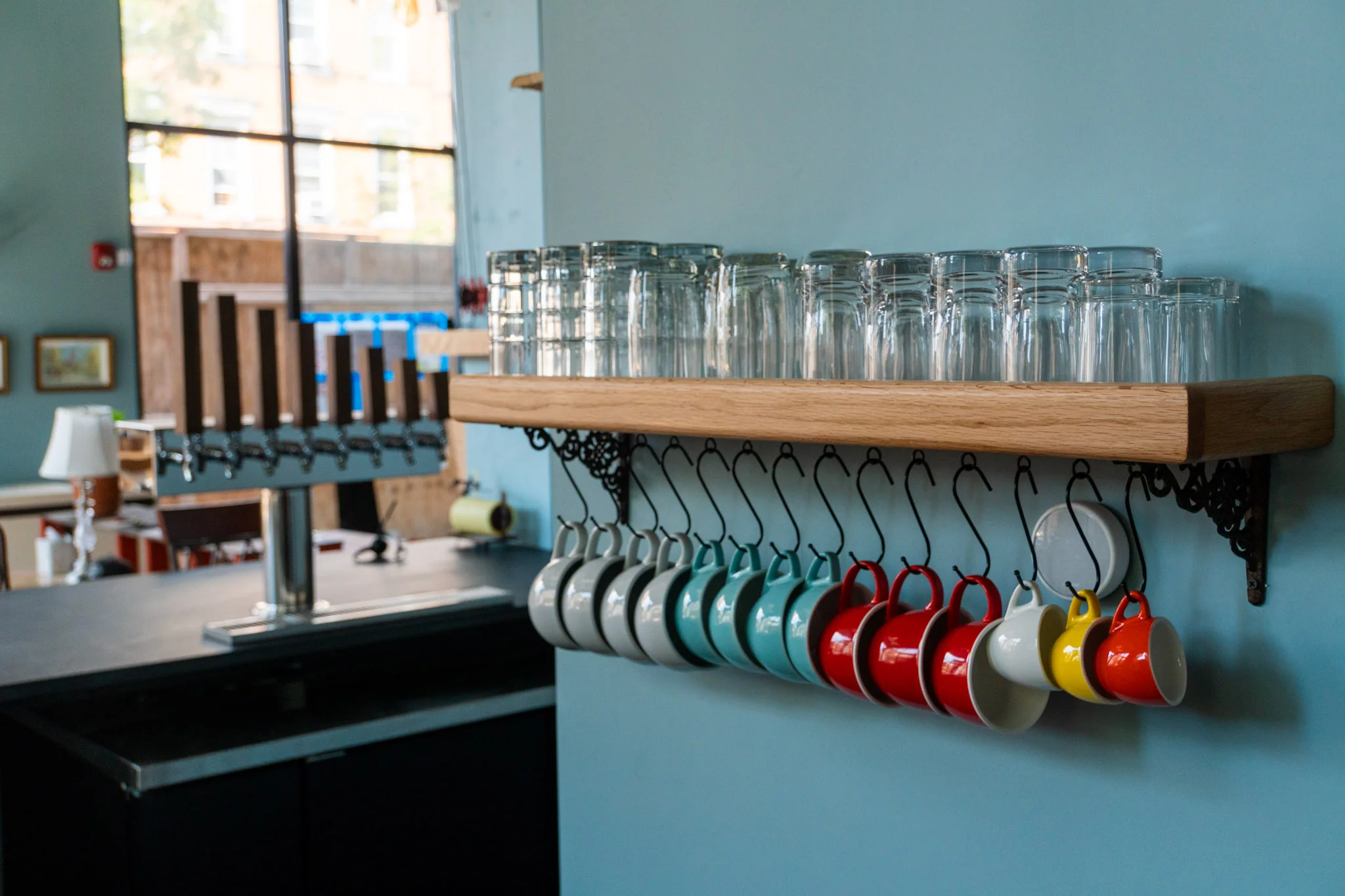 Coffee Mug Shelf for Glasses and Coffee Cups - Image 8
