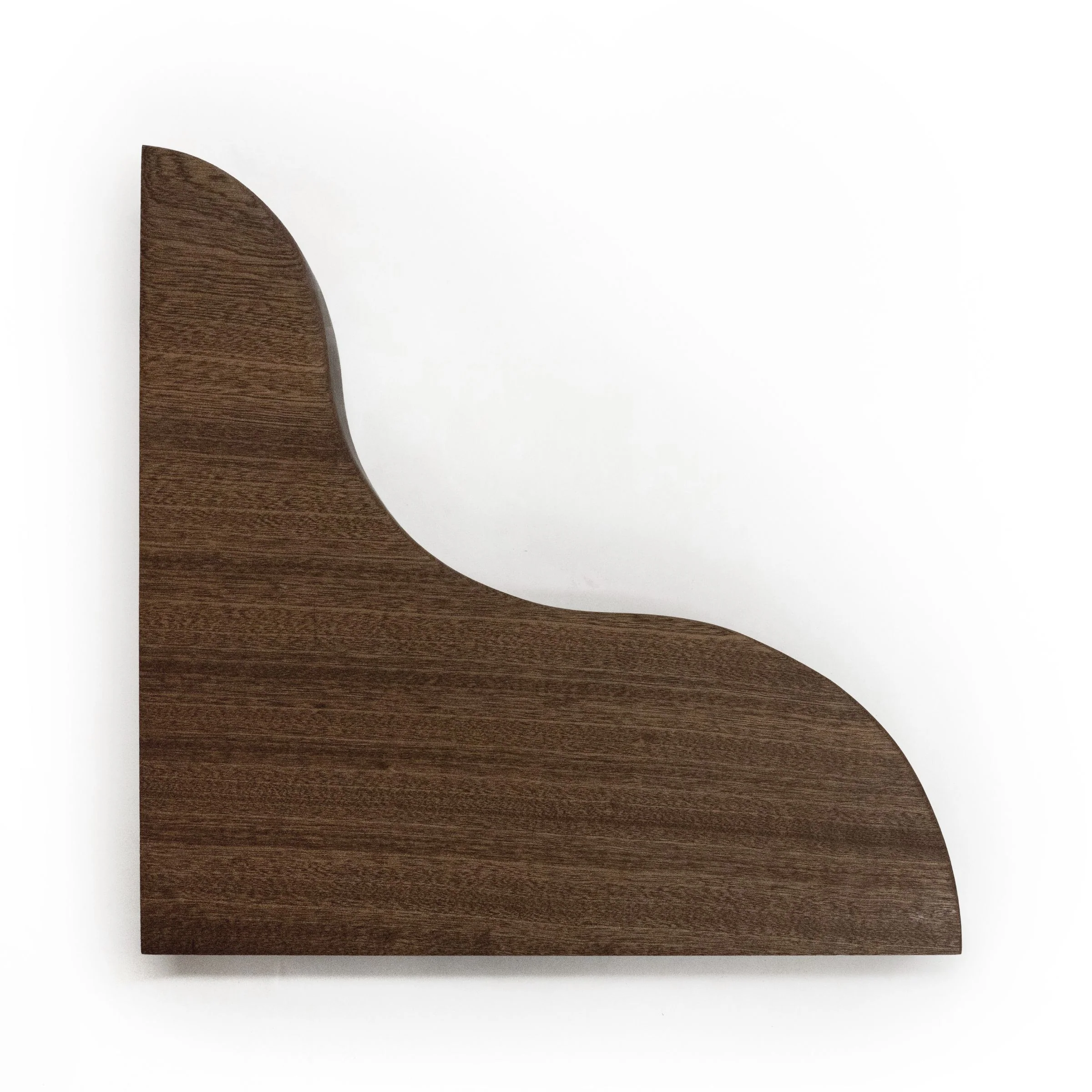 Floating Corner Shelf with Sculpted Edge - Image 27