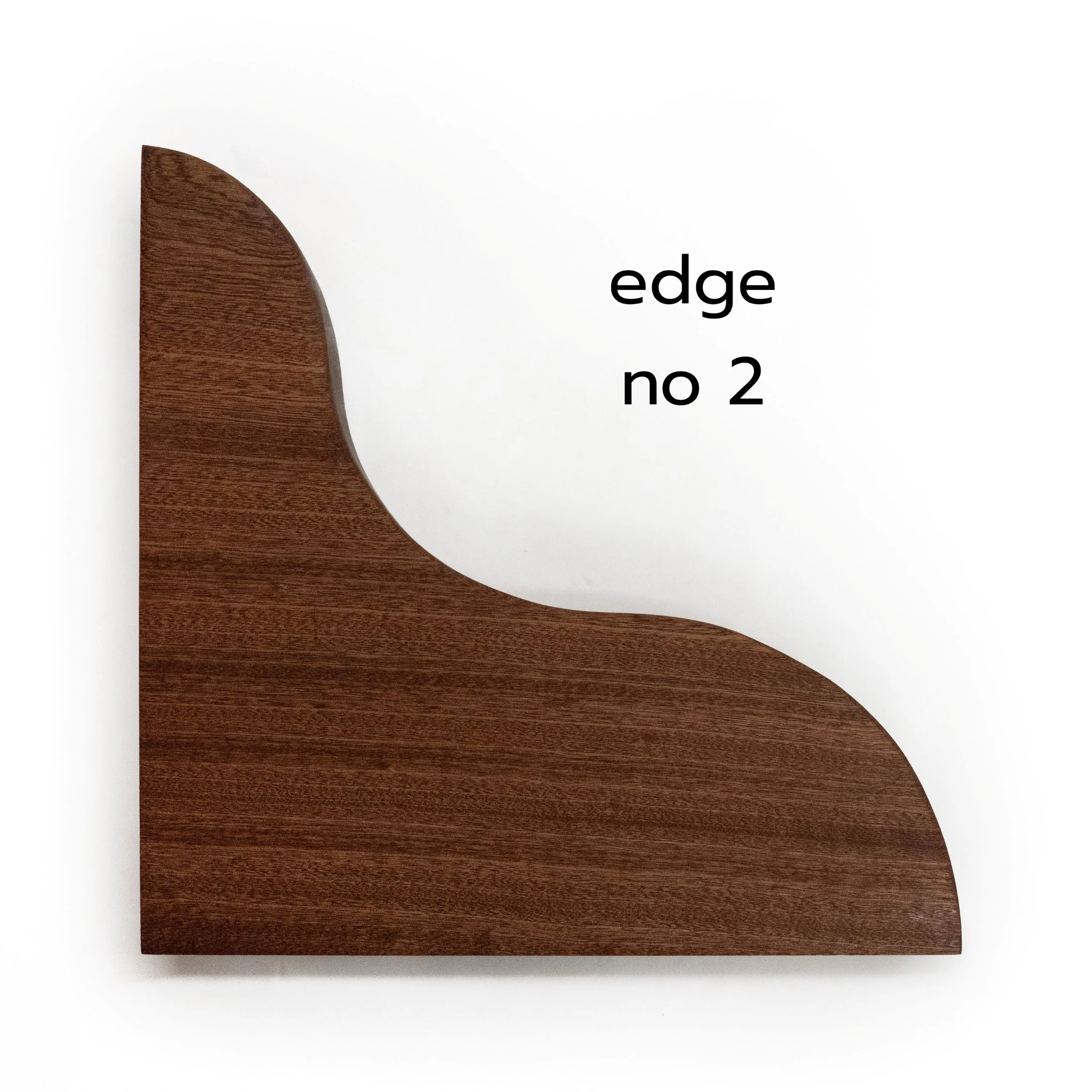 Floating Corner Shelf with Sculpted Edge - Image 6