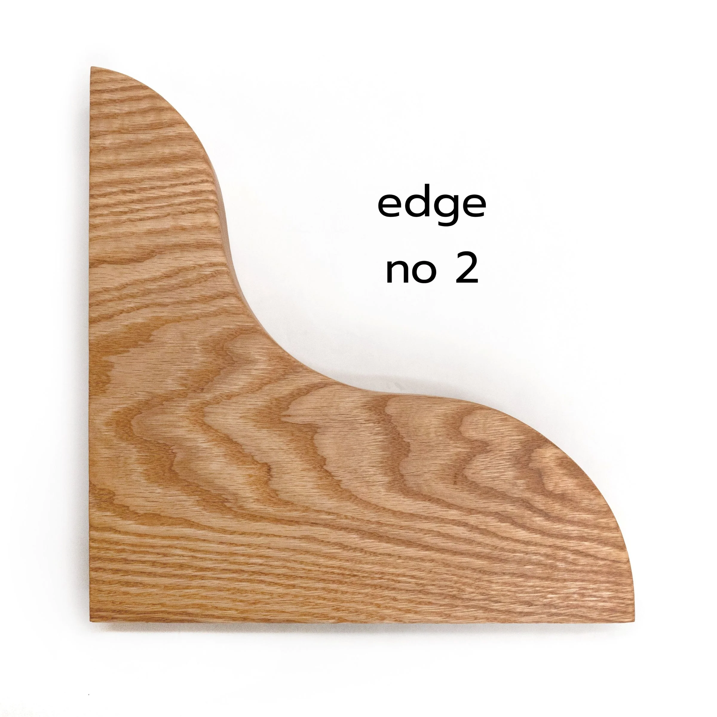 Floating Corner Shelf with Sculpted Edge - Image 9