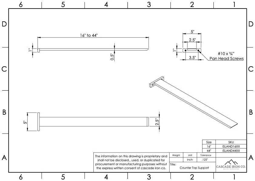 Hidden Countertop Bracket - Image 3