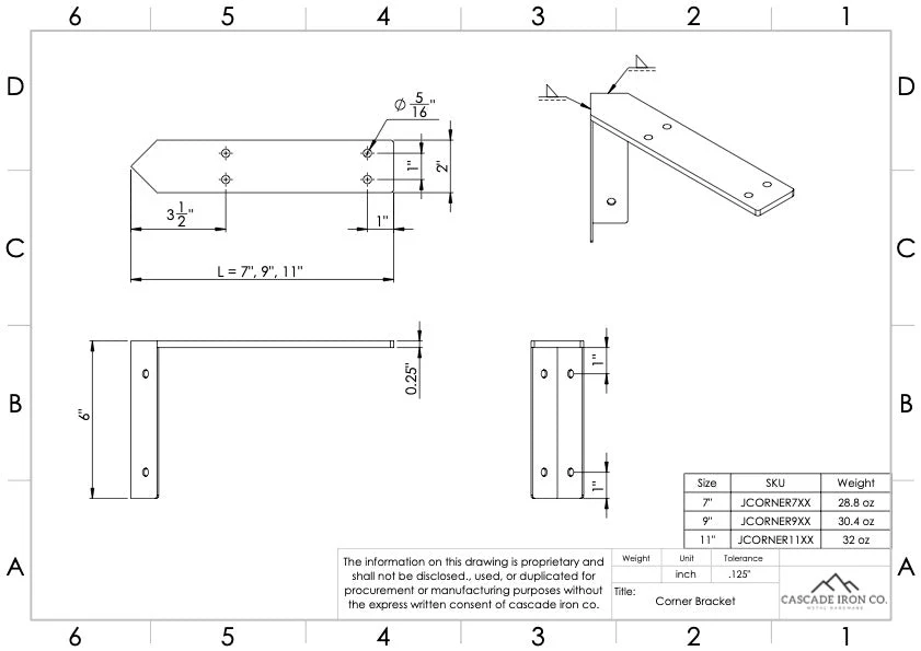 L Bracket for Corner Shelves - Image 3