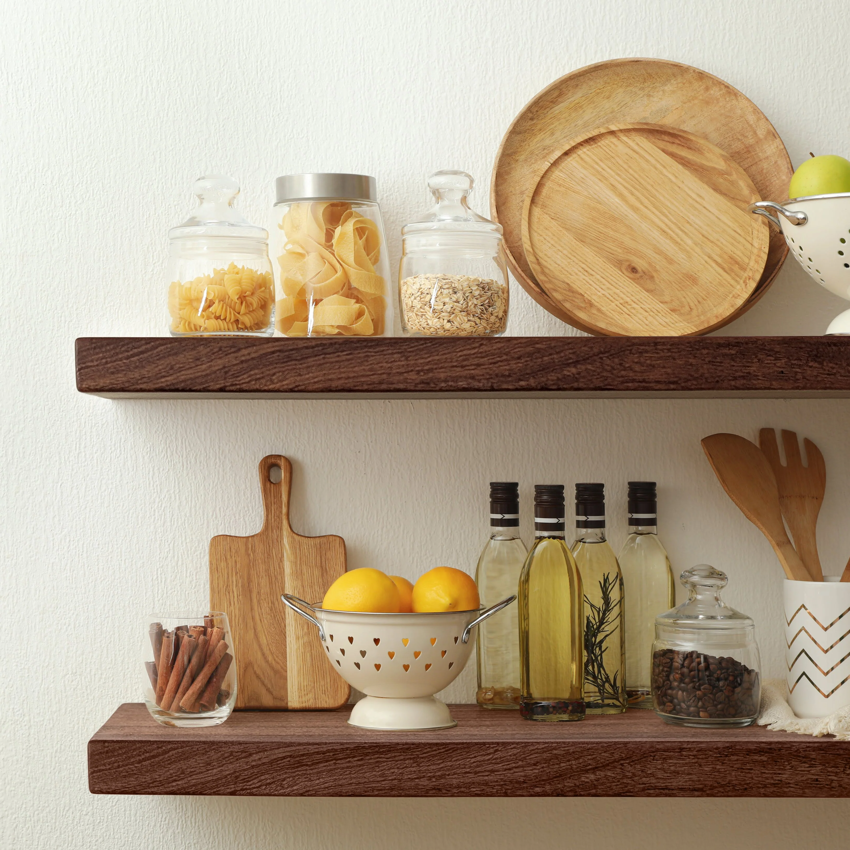 Thick Oak Floating Shelf in 12" to 84" lengths - Image 8