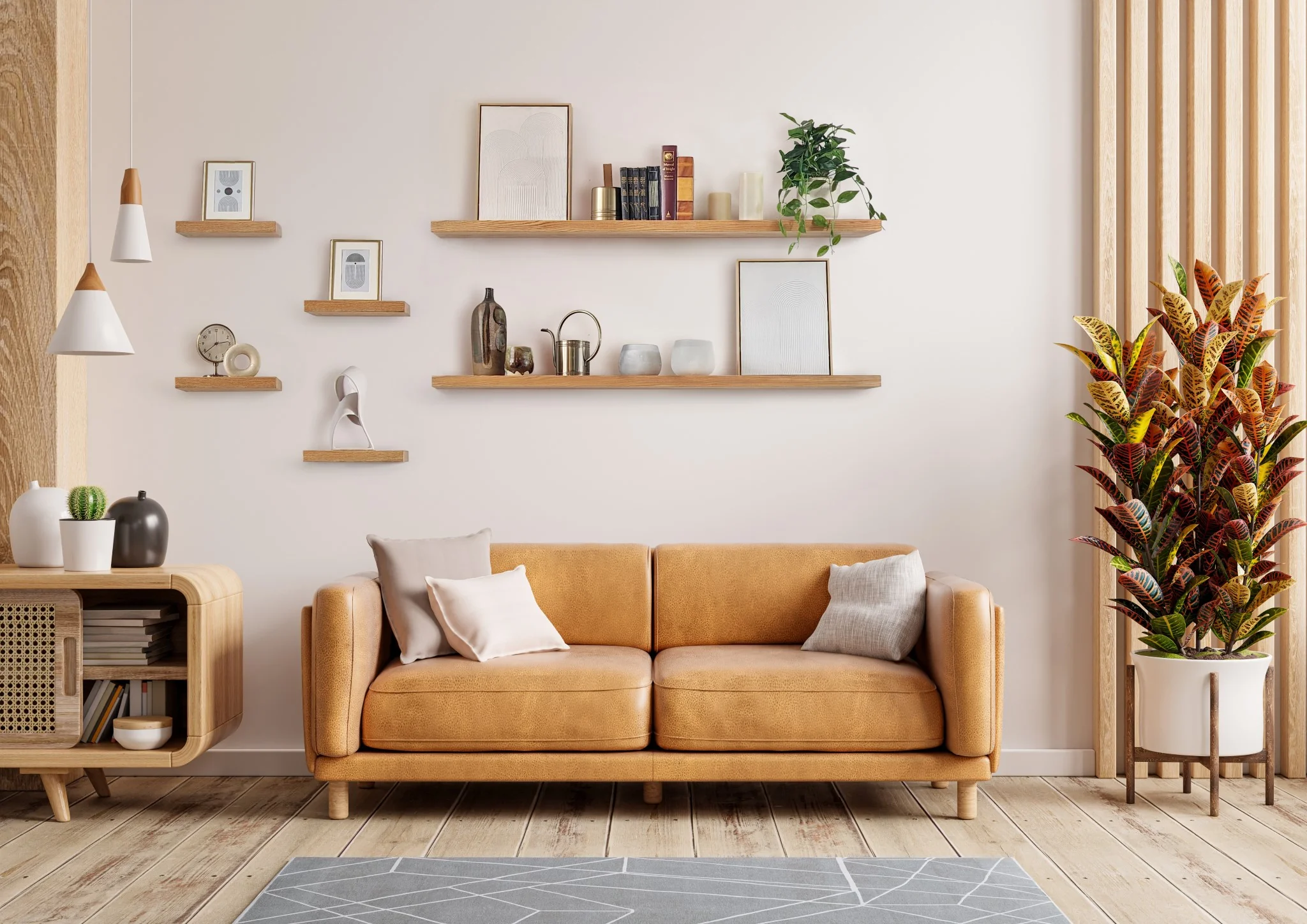 Thick Mahogany Floating Shelf in 12" to 84" lengths - Image 9