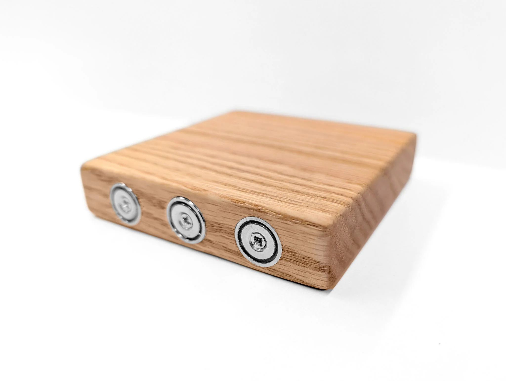Magnetic Square Shelf in Oak - Image 5