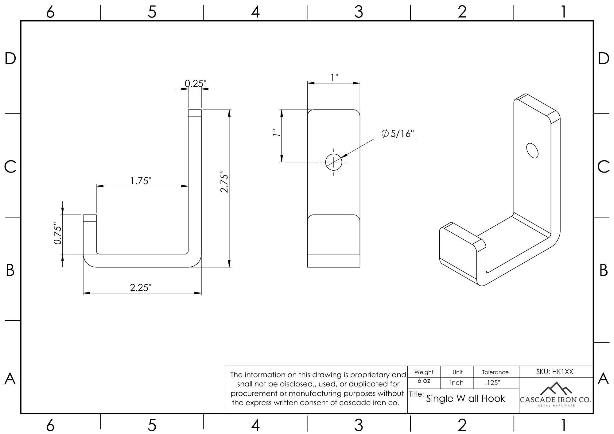 Steel Wall Hook - Image 5