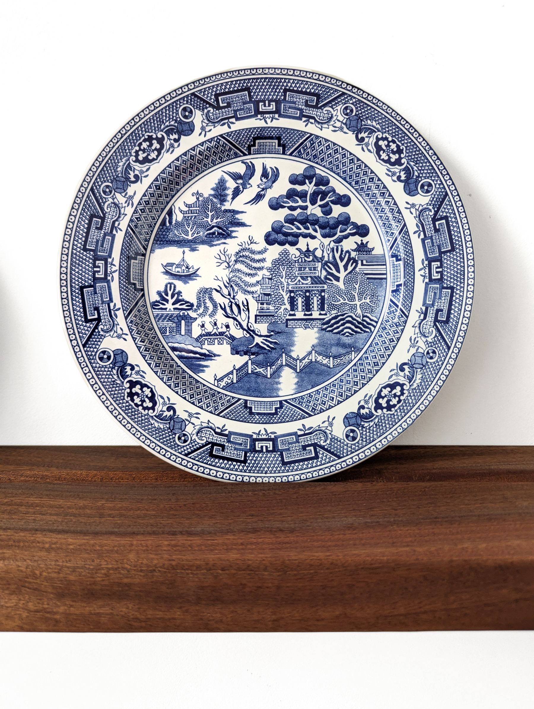 Plate Display Shelf in Oak - Image 8
