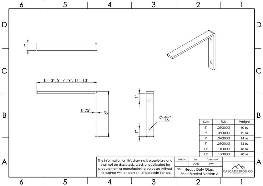 Shelf Bracket for Glass Shelves - Image 6