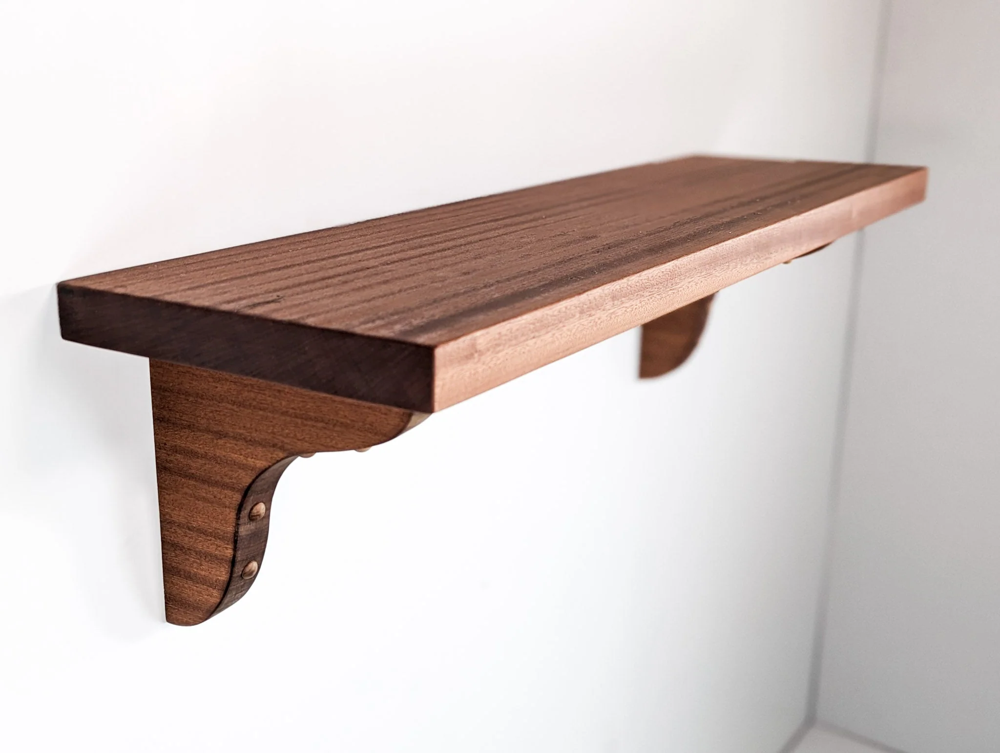 Solid Wood Brackets in Mahogany or Oak - Image 5