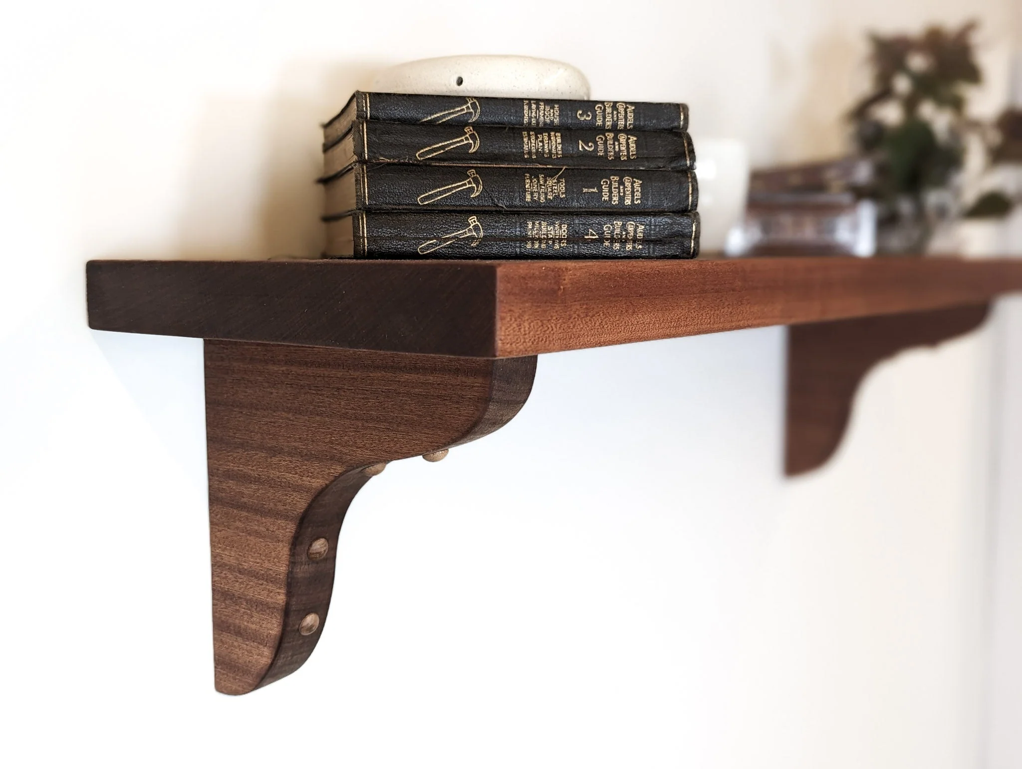 Solid Wood Brackets in Mahogany or Oak - Image 7