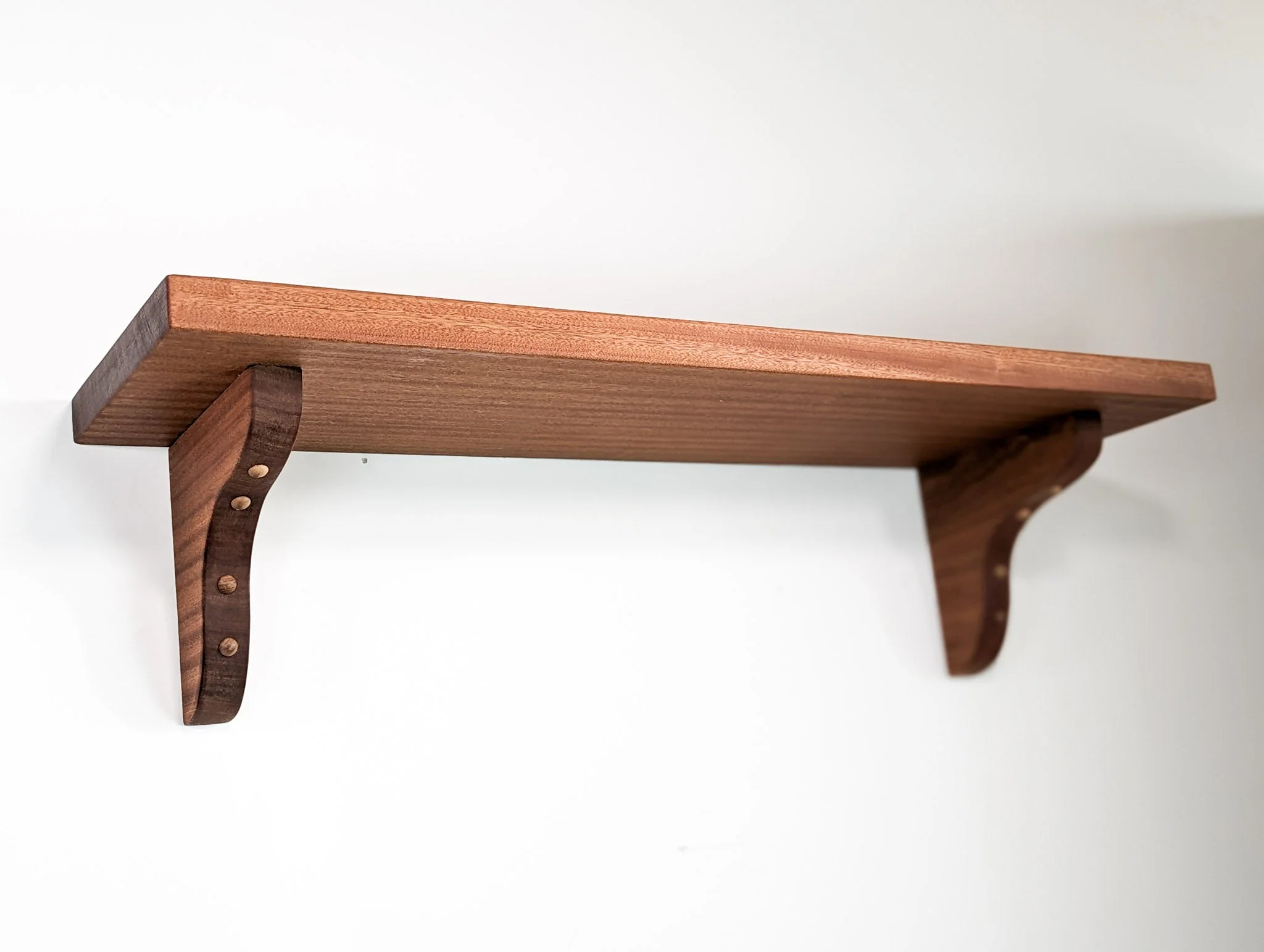 Solid Wood Brackets in Mahogany or Oak - Image 8