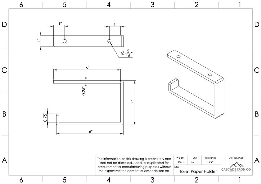 Steel Toilet Paper Holder - Image 6