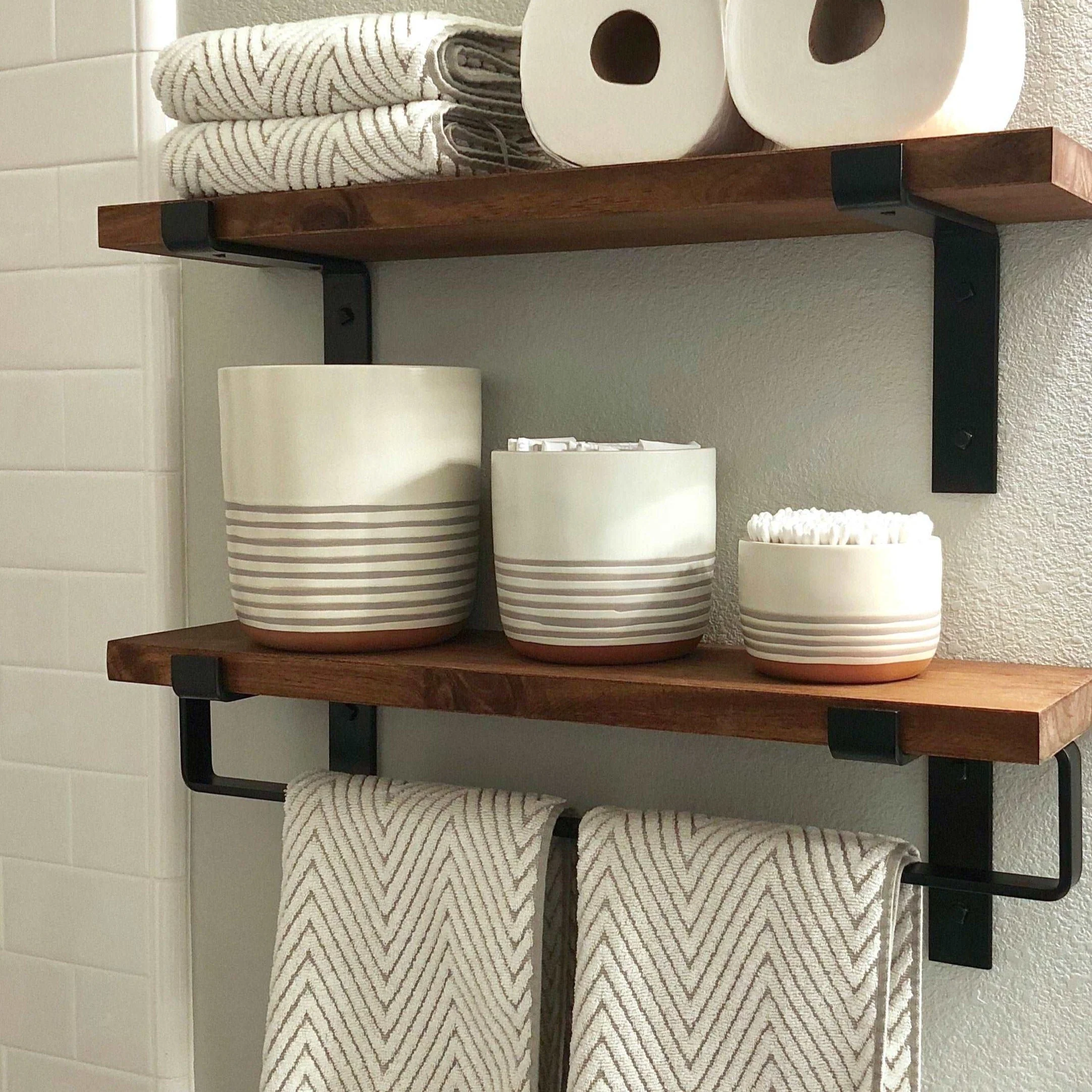 Steel Towel Bar & Rack - Image 4